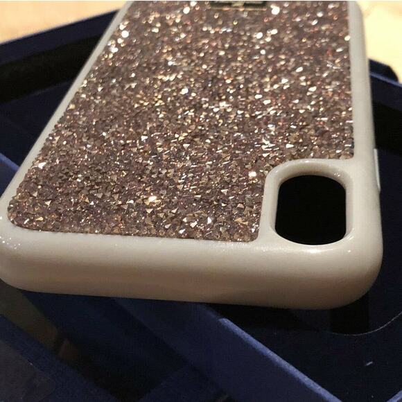 Swarovski GLAM ROCK SMARTPHONE IPHONE XS MAX Case In Rose Gold - Picture 5 of 10